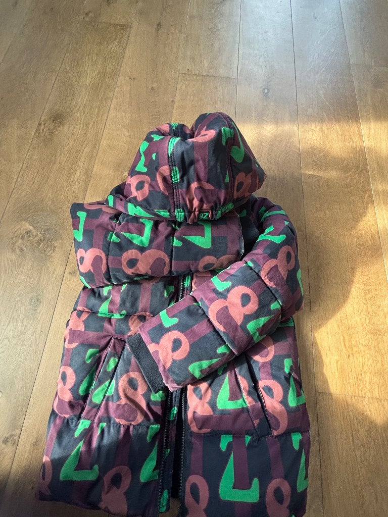 Jongens Z8 winterjas 128/134, Ophalen of Verzenden, Zo goed als nieuw, Z8, Jongen