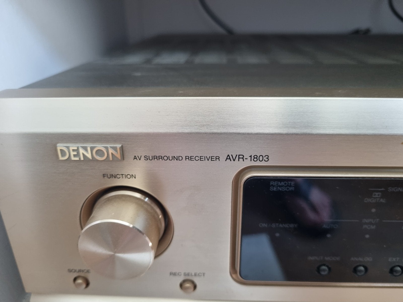 Denon AV surround receiver AVR-1803, Ophalen