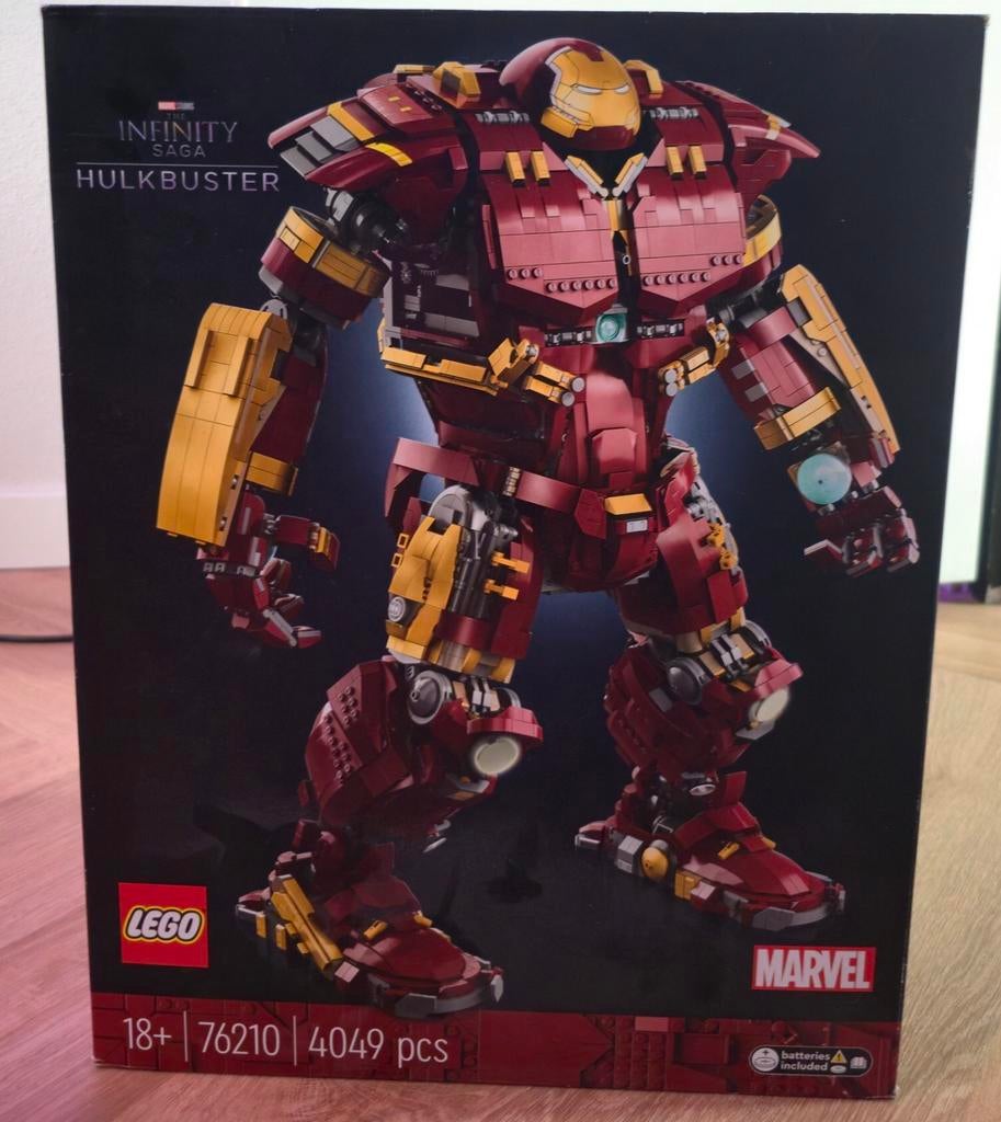LEGO Marvel Hulkbuster (76210) - Nieuw in doos, Ophalen of Verzenden, Nieuw, Overige typen