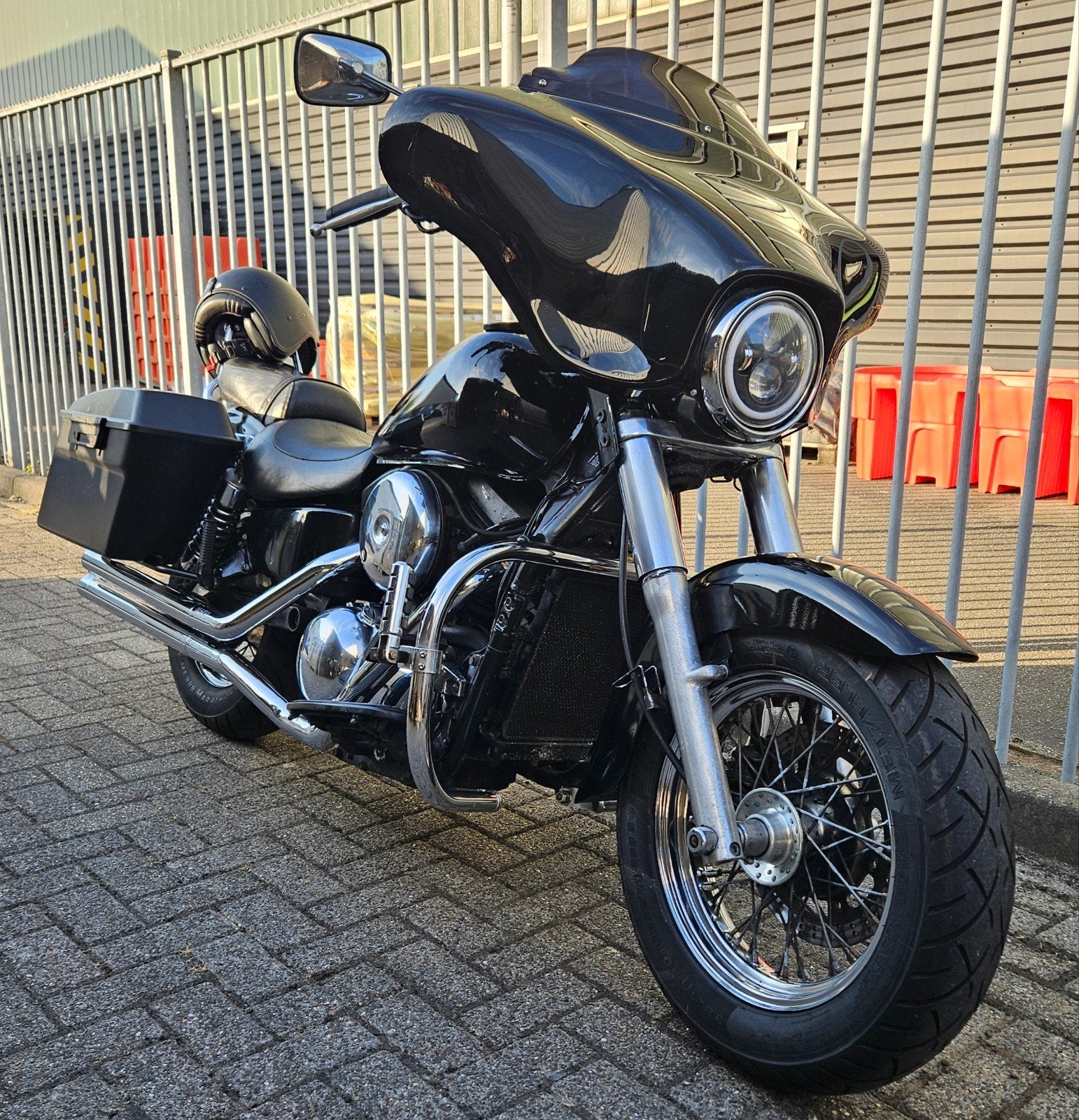 Kawasaki VN1500 classic streetglide look, 2 cilinders, Motorrijbewijs A, Gebruikt, 1500 cc