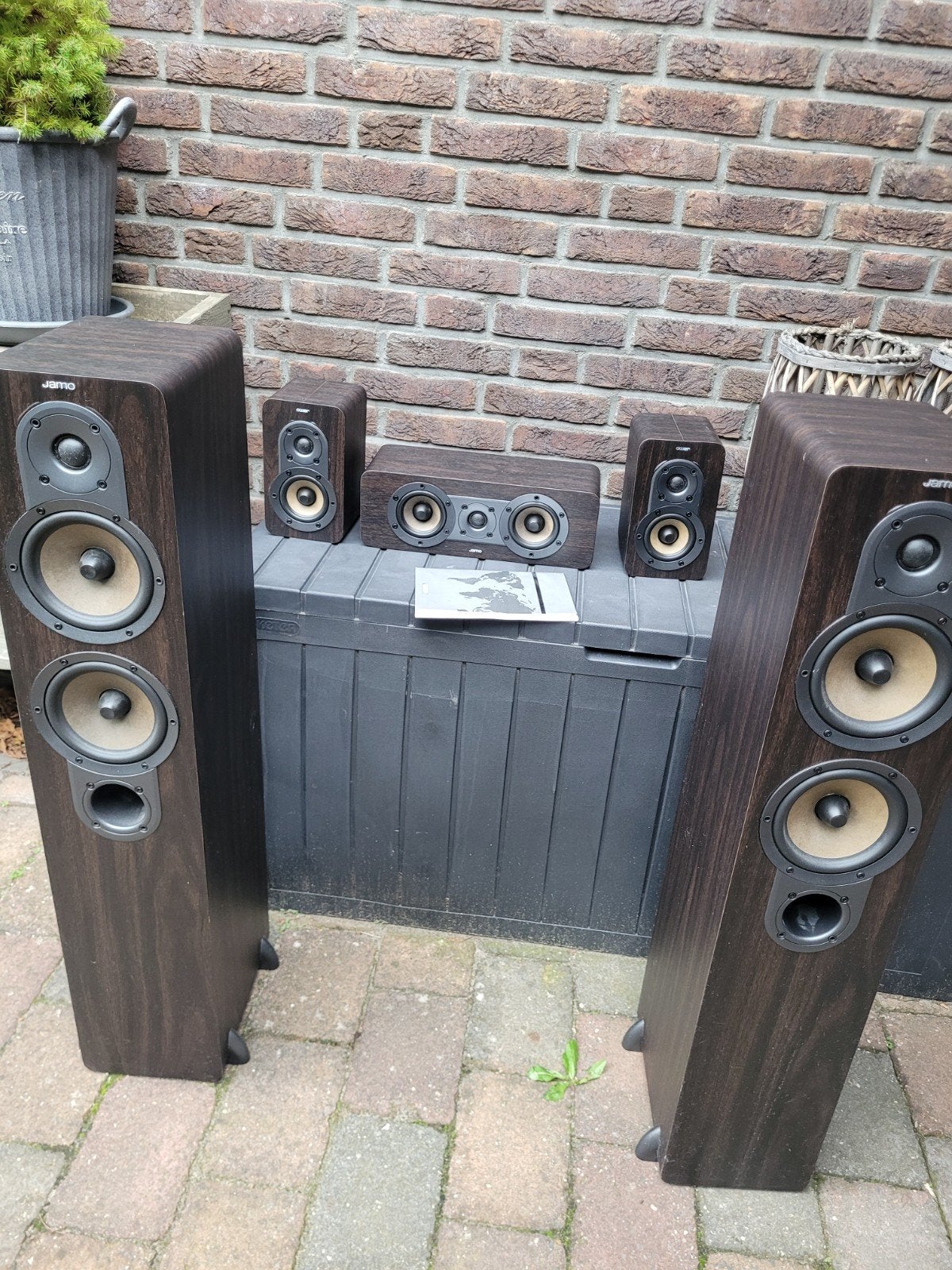 Jamo S 426 HCS 3 Home Cinema Systeem - 5.0 Speakerset, Audio, Tv en Foto, Gebruikt, Speakerset, Ophalen of Verzenden, Geschikt voor surround/home cinema