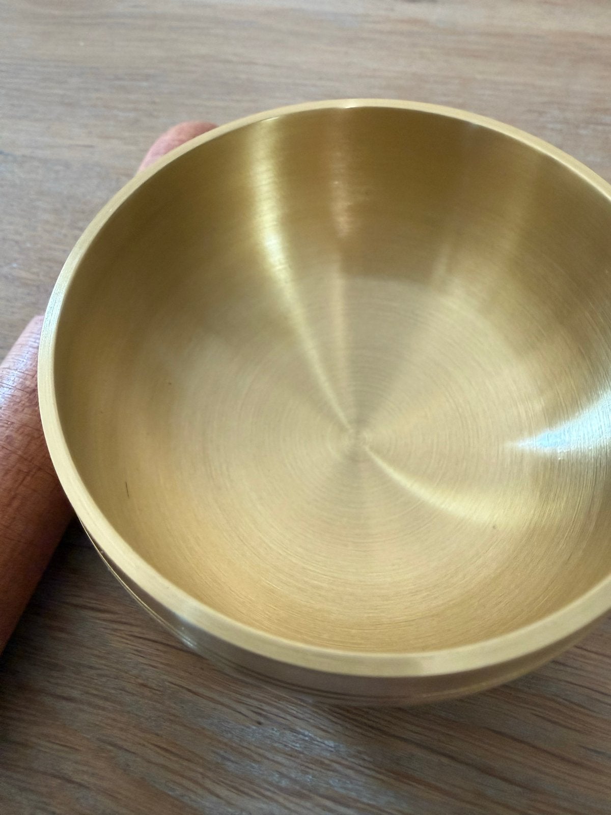 8 cm Klankschaal met Klopper - Ontspanning & Meditatie, Ophalen of Verzenden, Nieuw, Overige soorten