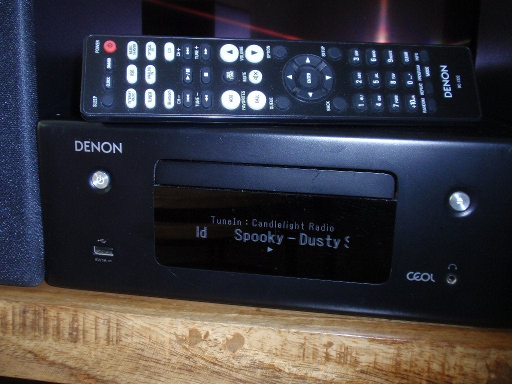 Denon CEOL RCD-N10 HEOS  Microset met Speakers, Denon, Ophalen of Verzenden, Zo goed als nieuw, 60 tot 120 watt