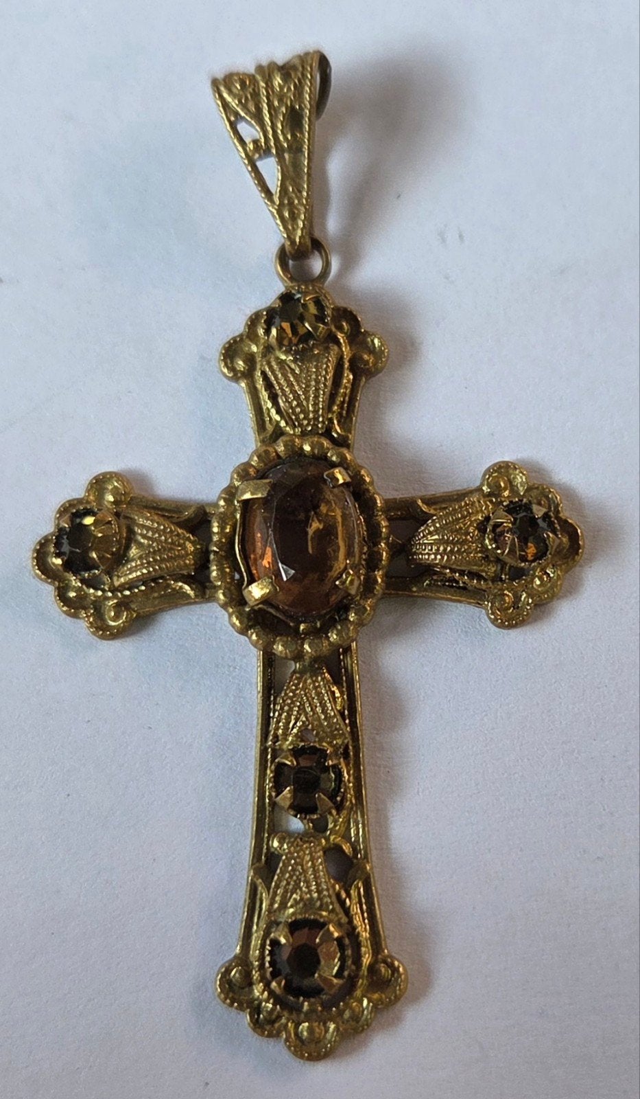 kruisje hanger, Sieraden, Tassen en Uiterlijk, Verzenden, Goud, Overige materialen, Kruis of Symbool