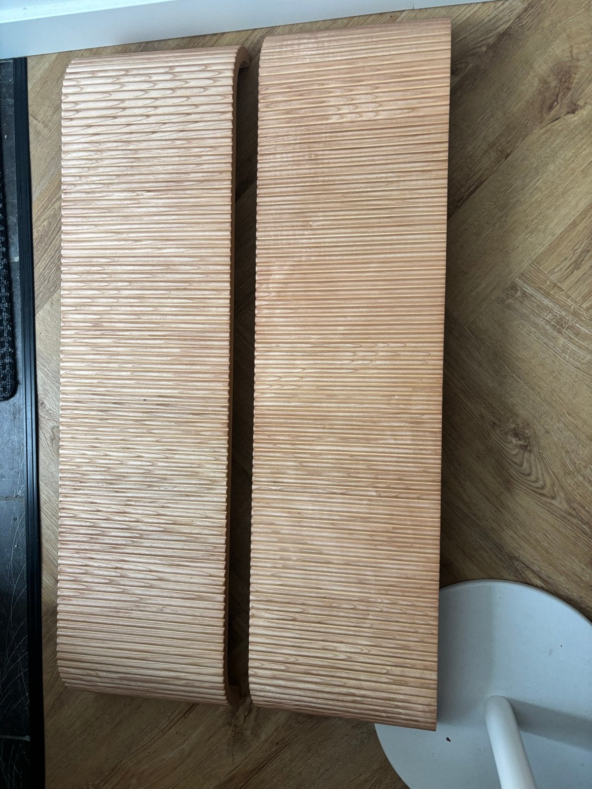 2 nieuwe houten lade  frontjes te koop van Ben Wastafel, Ophalen, Minder dan 50 cm, Overige typen, Nieuw
