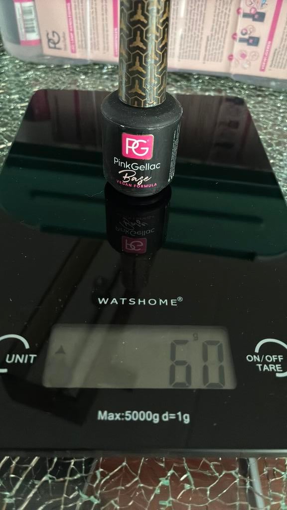 Pink Gellac base, Overige kleuren, Ophalen of Verzenden, Zo goed als nieuw, Handen en Nagels