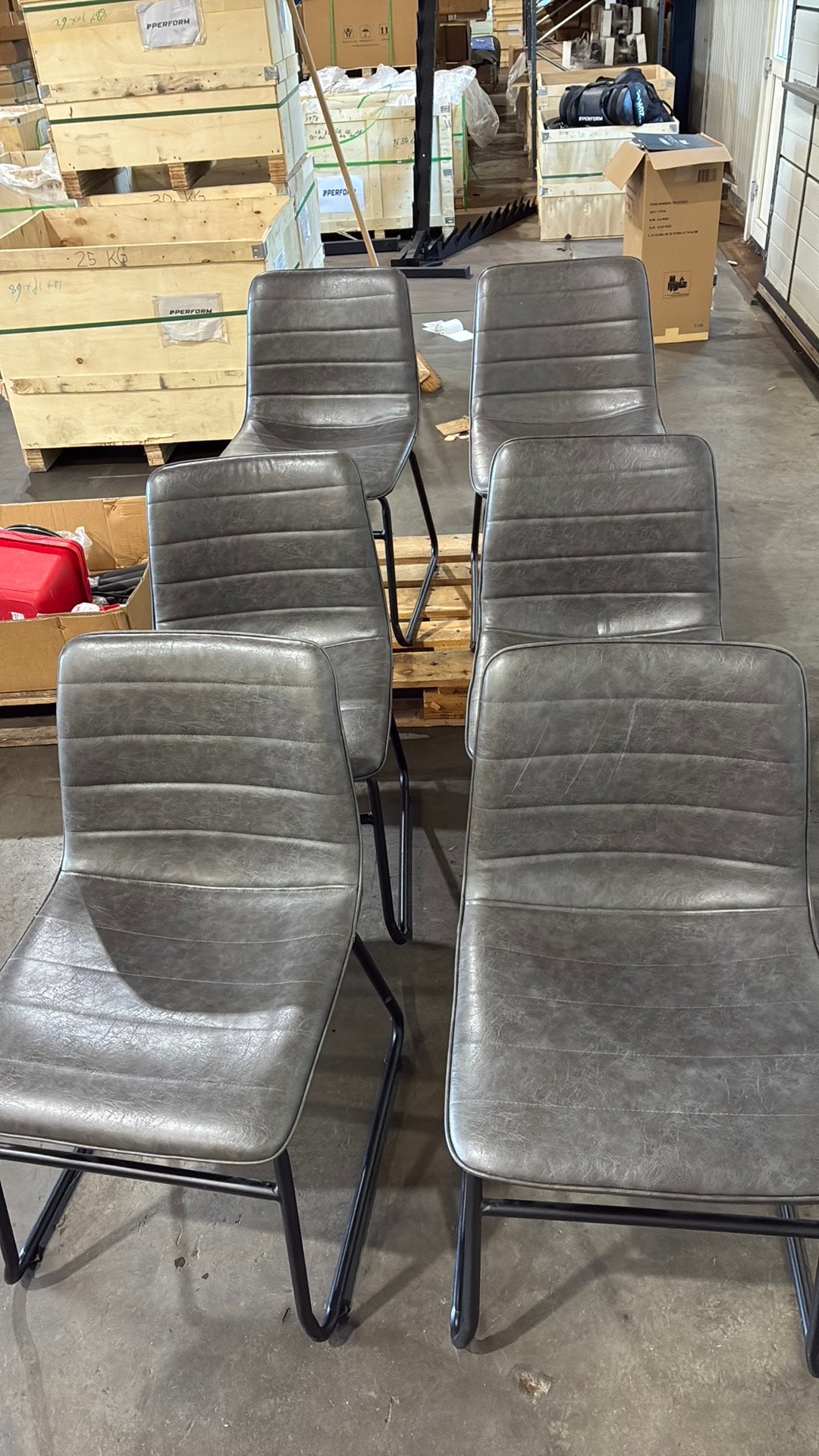 6x eetkamerstoel, Ophalen, Zo goed als nieuw, Vijf, Zes of meer stoelen