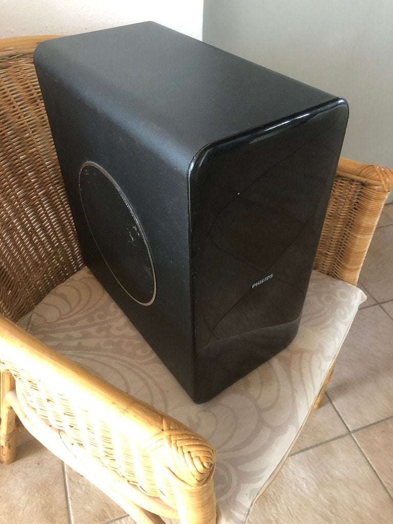 Te Koop: Philips subwoofer., Audio, Tv en Foto, Luidsprekers, Ophalen of Verzenden, Zo goed als nieuw, Subwoofer, Overige merken