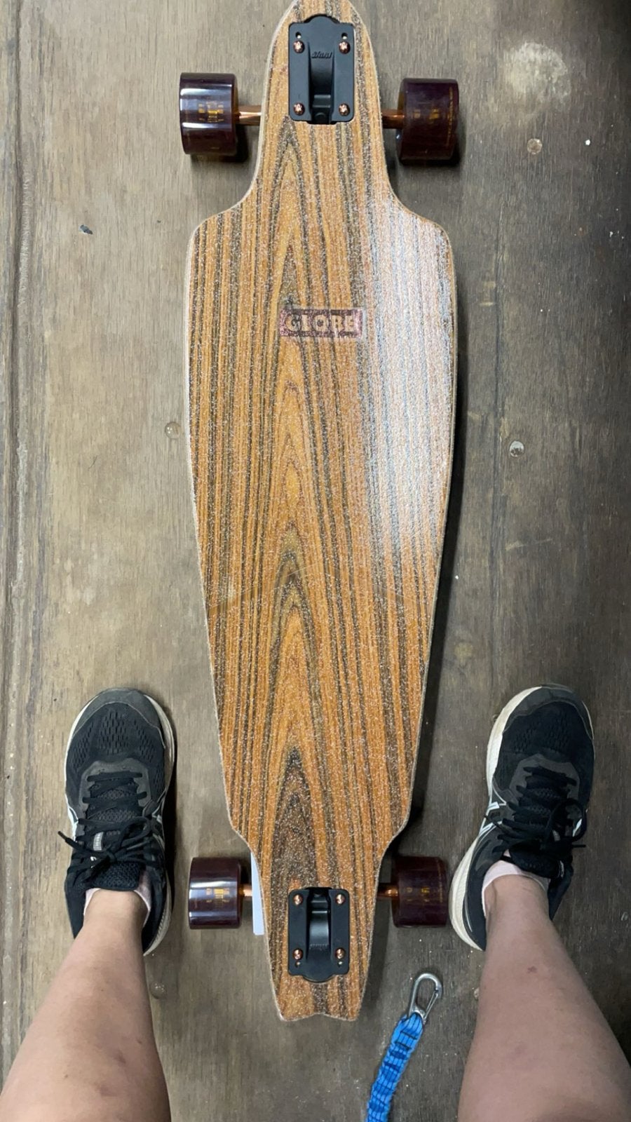 Globe Longboard - Zo goed als nieuw, Sport en Fitness, Skateboarden, Ophalen, Nieuw, Skateboard, Longboard