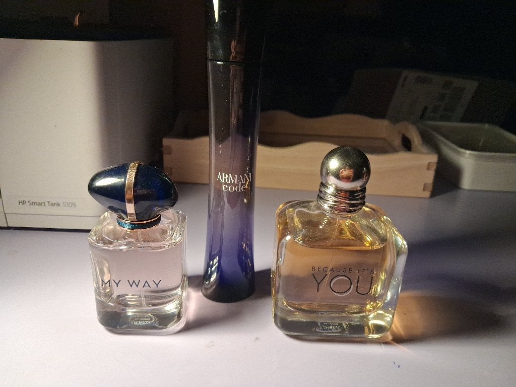 3x armani parfum dames, Ophalen of Verzenden, Nieuw