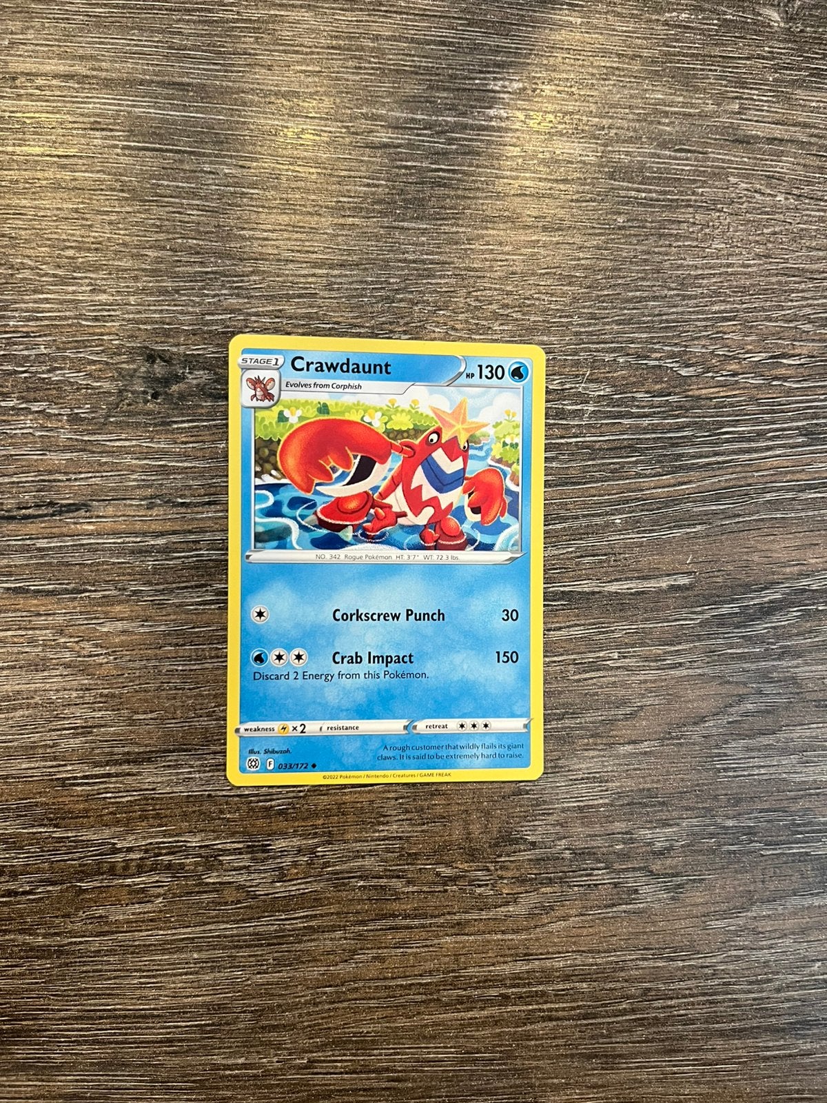 Crawdaunt BRS 033/172, Ophalen of Verzenden, Zo goed als nieuw