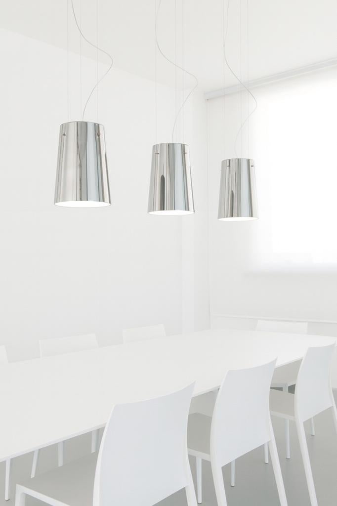 2x Prandina Sera S1 mondgeblazen glas gespiegeld, Ophalen, Zo goed als nieuw, Glas, Minder dan 50 cm