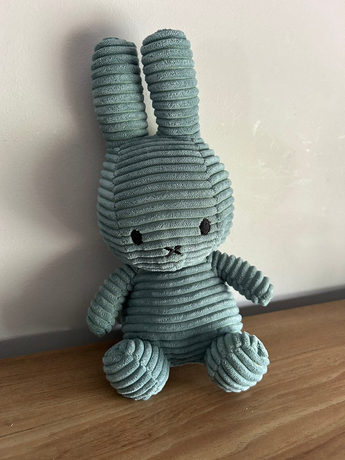 Nijntje miffy corduroy knuffel konijn knuffeltje knuffels, Verzenden, Zo goed als nieuw, Konijn