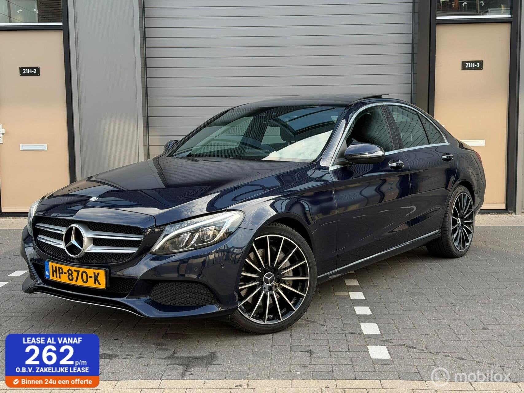 Mercedes C-klasse 350e Lease Edition / Pano / Memory / Key /, Auto's, Automaat, Achterwielaandrijving, Gebruikt, Euro 6
