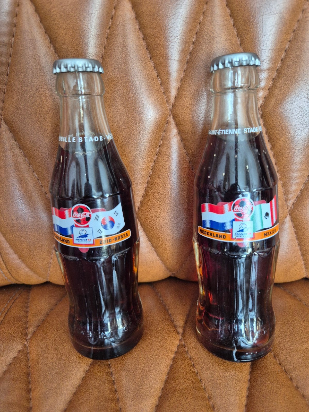 Coca-Cola WK Flessen 1998  - Collectors Item, Verzamelen, Ophalen of Verzenden, Zo goed als nieuw