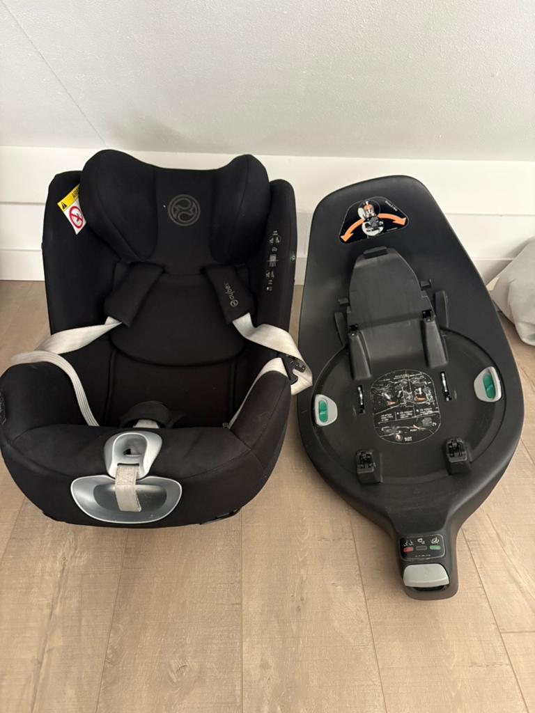 Cybex Sirona Z i-Size autostoel incl. Base Z Black, Ophalen, Zo goed als nieuw, Overige merken, Isofix