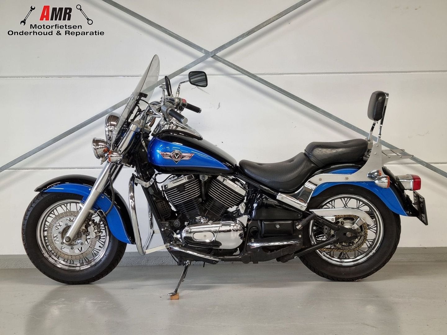 KAWASAKI VN 800 CLASSIC (bj 2000), Motoren, 2 cilinders, 805 cc, Bedrijf, Onbekend