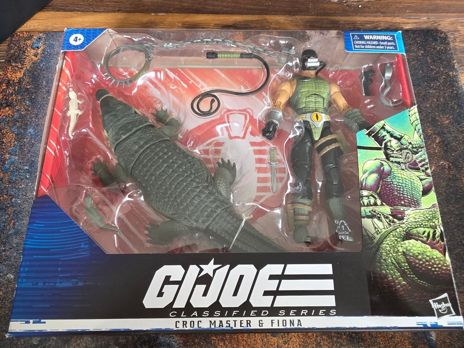 GI Joe classified series Croc master & Fiona, Verzamelen, Transformers, G1, Ophalen of Verzenden, Nieuw