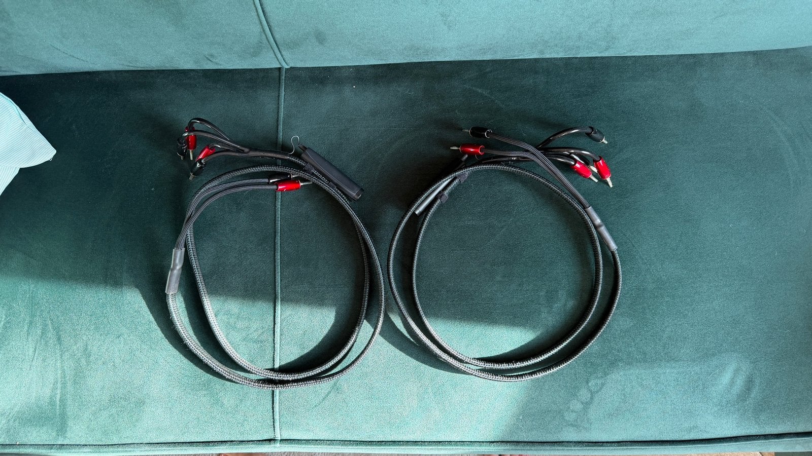 Audioquest Rocket 88 2 x 2 m single to bi-wire - als nieuw!, Ophalen of Verzenden, Zo goed als nieuw, 2 tot 5 meter, Luidsprekerkabel