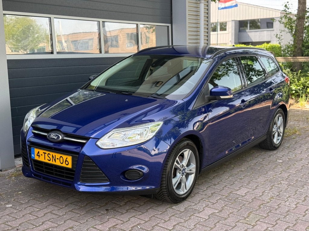 Ford Focus Cruise Airco (bj 2014), Focus, 101 pk, Gebruikt, Blauw