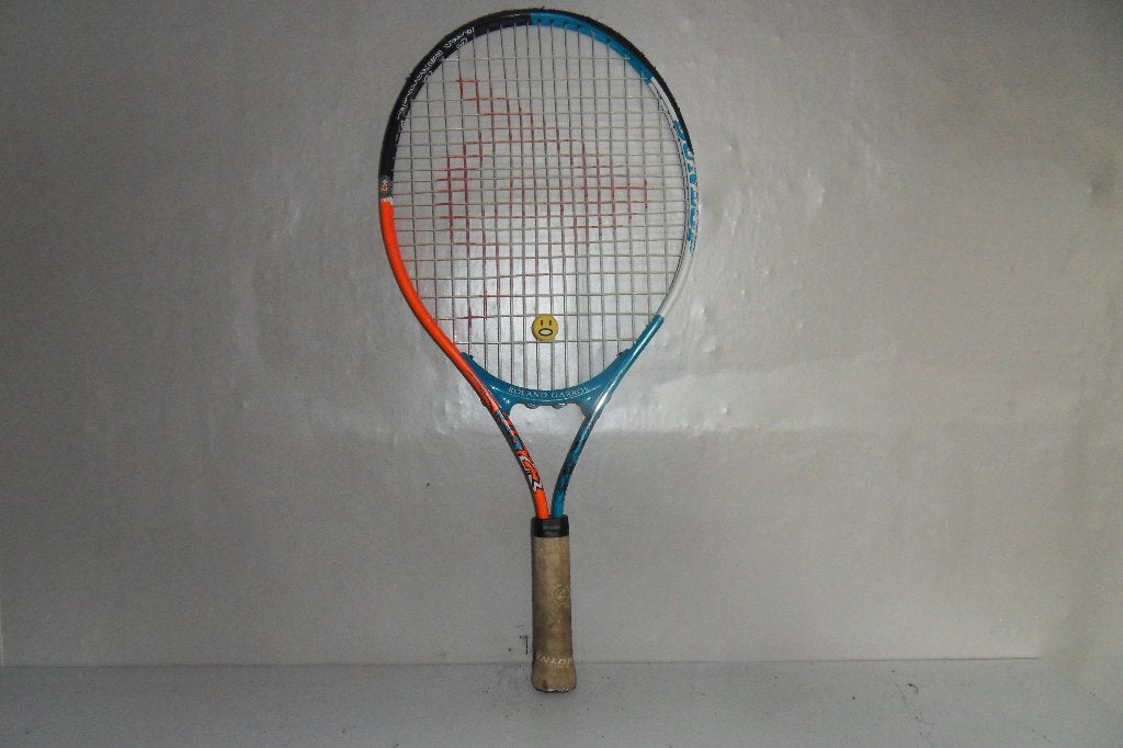 kinder tennis racket van Dunlop Roland Garros, L00, Ophalen of Verzenden, Zo goed als nieuw, Racket