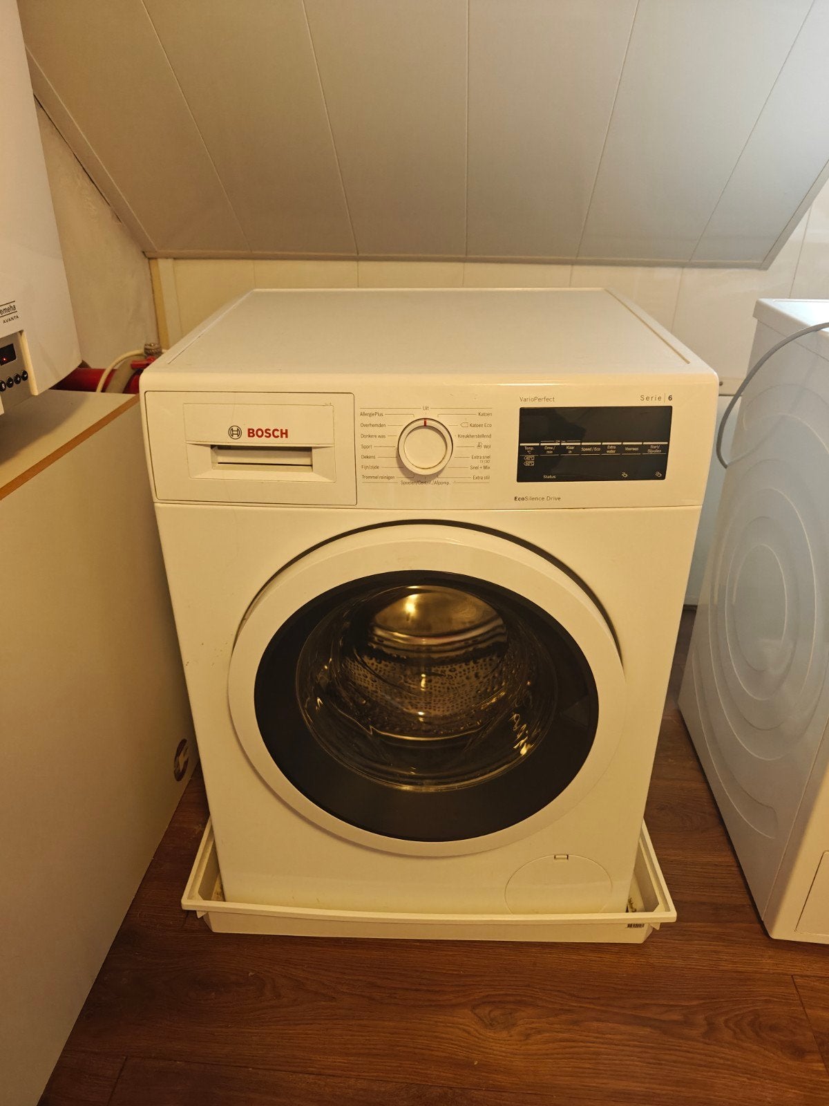 Bosch Varioperfect Serie 6 wasmachine, Minder dan 85 cm, Ophalen of Verzenden, Zo goed als nieuw, 1200 tot 1600 toeren