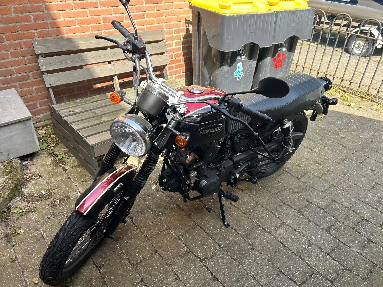 Hanway Raw 50 2023 - Zo goed als nieuw, slechts 176km!, Fietsen en Brommers, Brommers | Overige merken, Ophalen, Maximaal 45 km/u