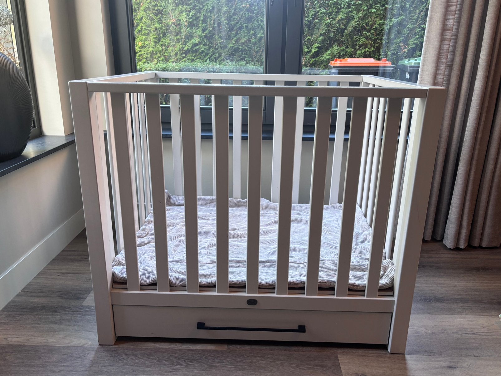 Box Luna TWF kleur beige, Ophalen, Gebruikt, Rechthoekig, In hoogte verstelbaar