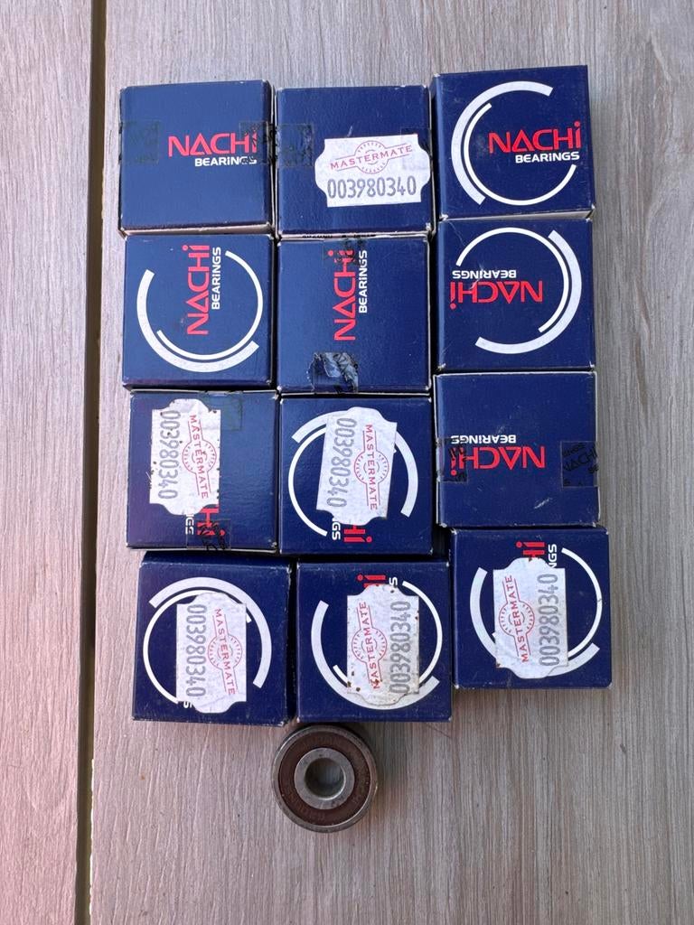 14 Nieuwe Nachi Kogellagers - Mastermate 003980340, Ophalen of Verzenden, Nieuw, Universele onderdelen