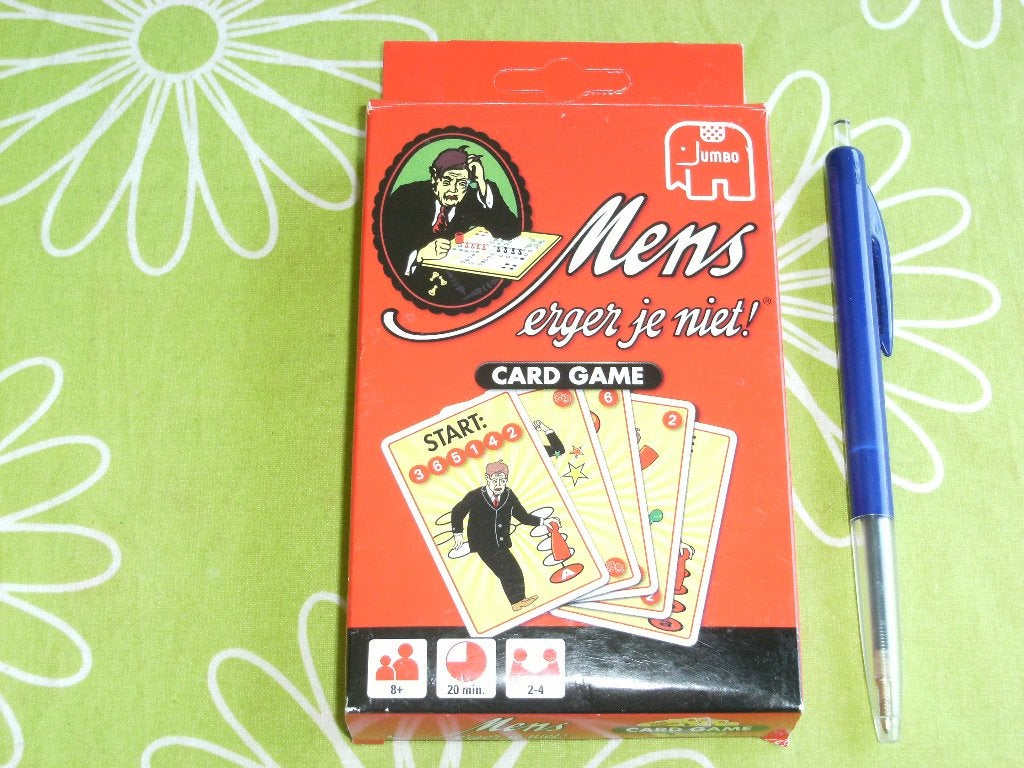 Mens erger je niet - kaartspel (kaarten nieuw in seal), Hobby en Vrije tijd, Een of twee spelers, Ophalen of Verzenden, Zo goed als nieuw