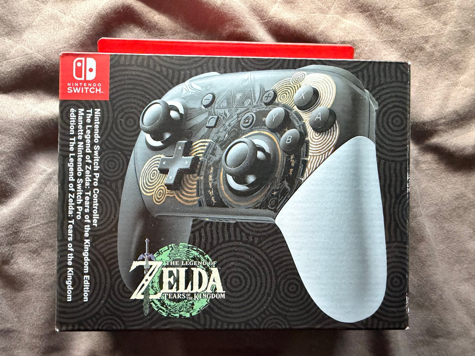 Nieuwe Nintendo Switch Pro Controller Zelda: Tears of Kingdo, Ophalen of Verzenden, Nieuw