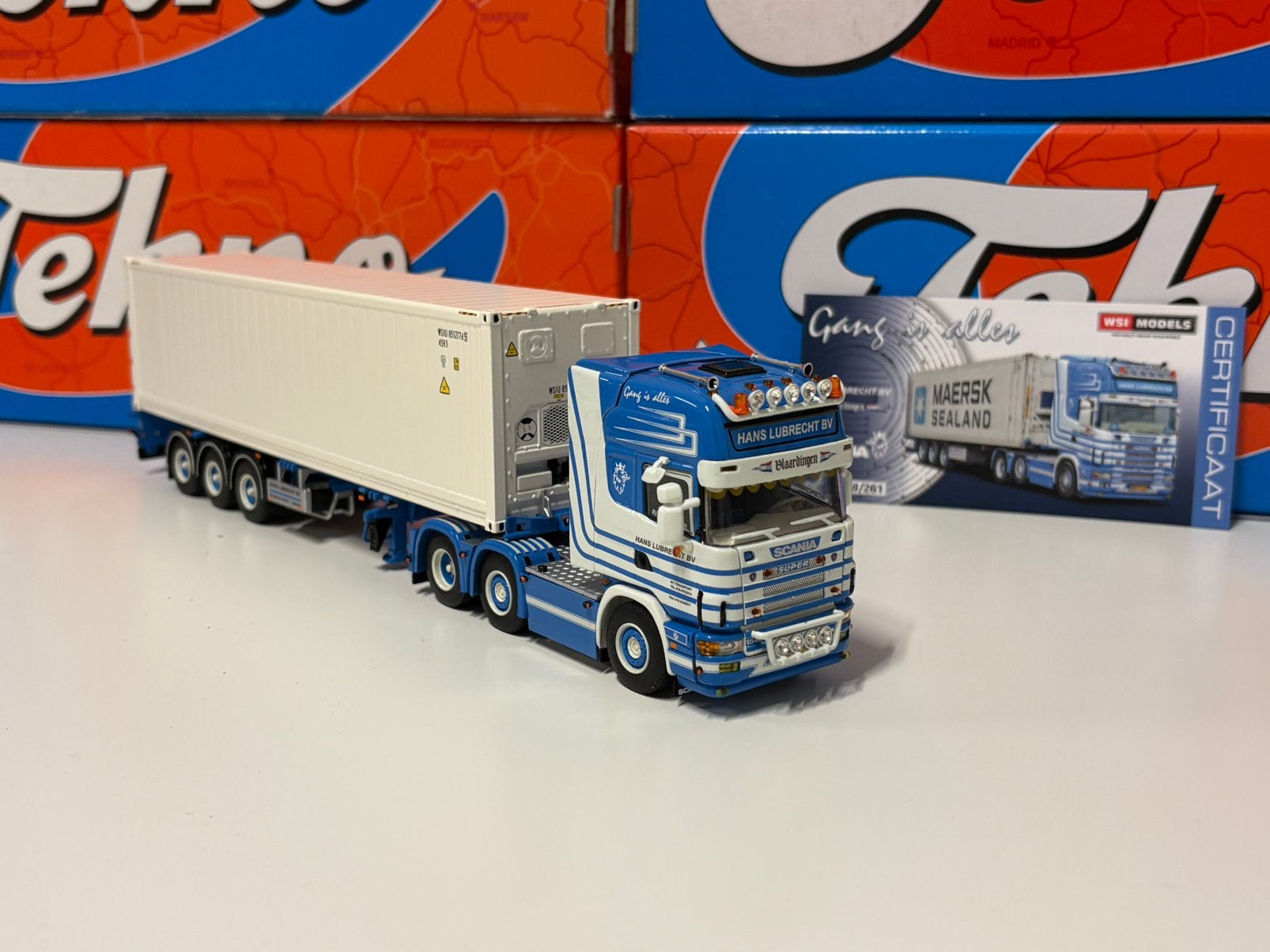 Wsi Lubrecht, Hobby en Vrije tijd, Modelauto's | 1:50, Ophalen of Verzenden, Zo goed als nieuw, Bus of Vrachtwagen, Wsi