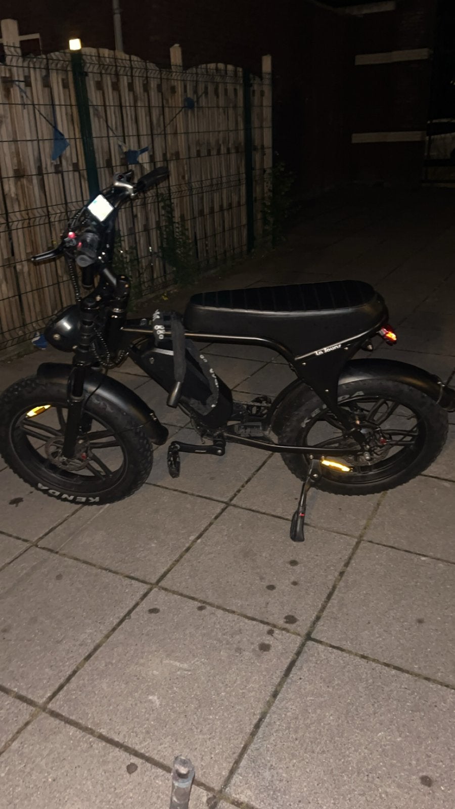 Fatbike v8, Ophalen, Gebruikt