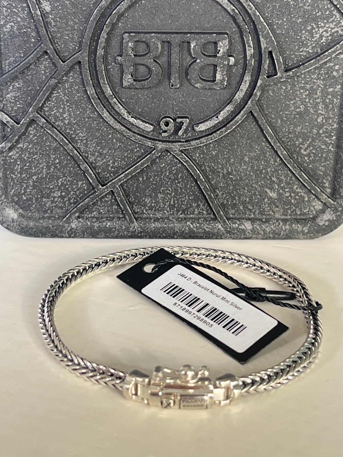 Buddha to Buddha J464 D Nurul Mini Zilveren Armband, Ophalen of Verzenden, Nieuw, Zilver, Zilver
