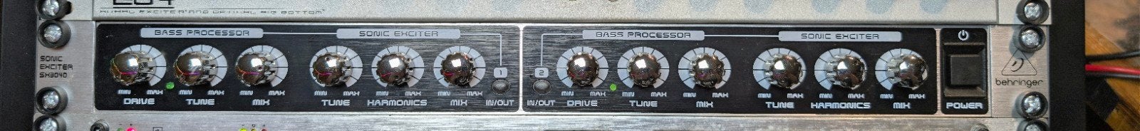 Behringer Bass Processor & Sonic Exciter, Ophalen of Verzenden