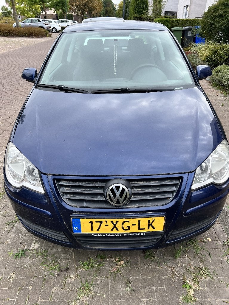 Volkswagen Polo 1.4 16V 59KW 2007 Blue, Auto's, Volkswagen, Voorwielaandrijving, Stof, 4 cilinders, Blauw