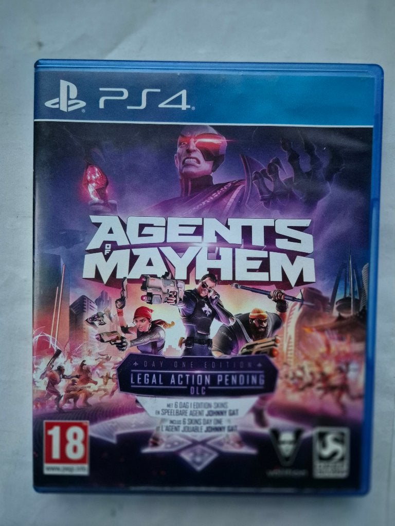AGENTS MAYHEM, Avontuur en Actie, Gebruikt, 1 speler, Ophalen of Verzenden