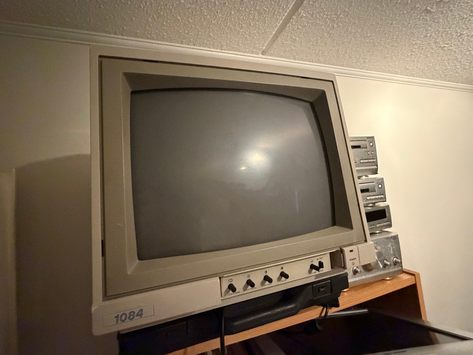 Vintage Commodore 1084 Monitor - Deed het tot vorige week, Ophalen of Verzenden, Gebruikt, Minder dan 40 cm, Overige merken