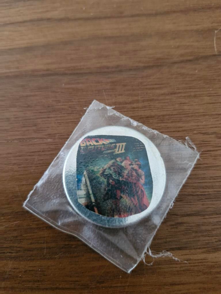 260 Film Button Back to the Future III, Ophalen of Verzenden, Overige onderwerpen
