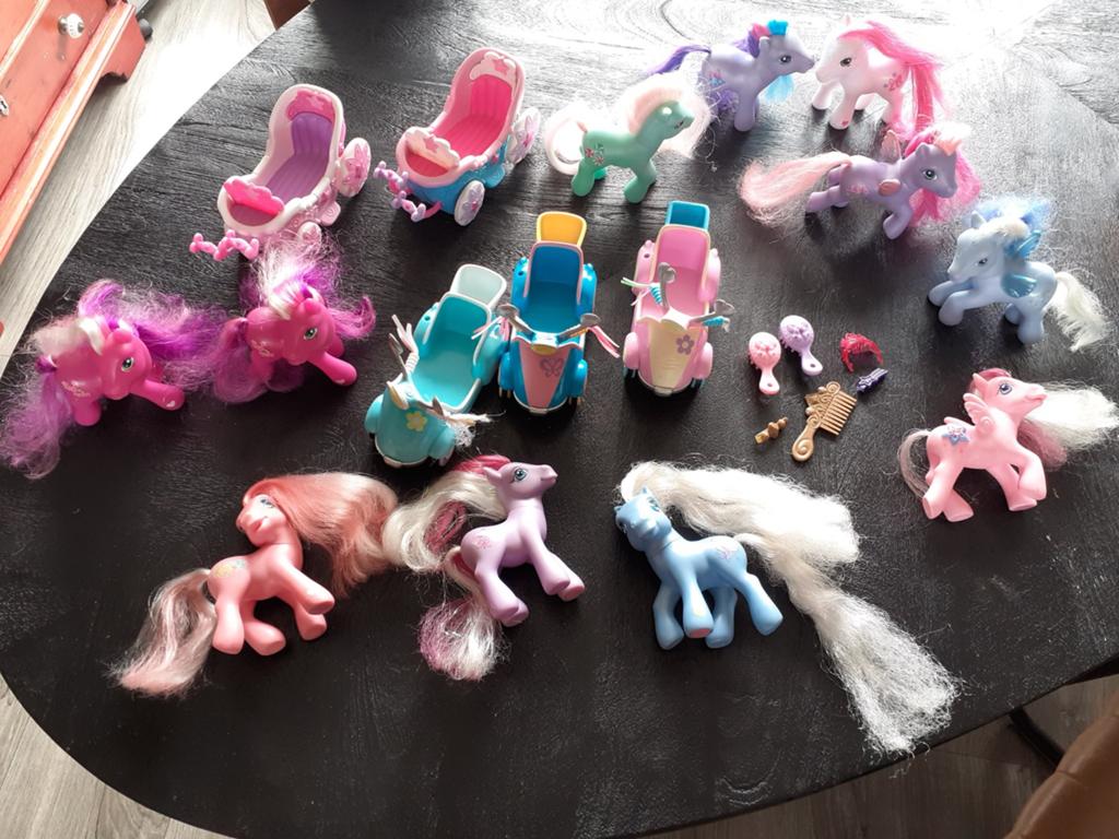 My little pony g3 paardjes, Ophalen, Gebruikt