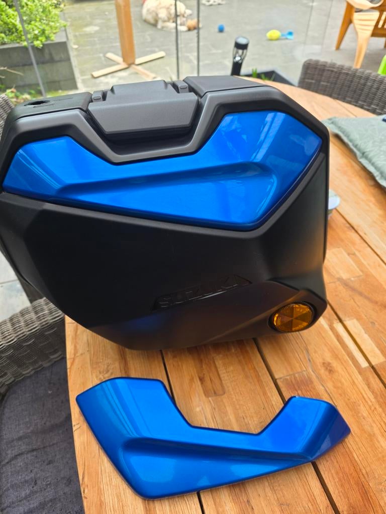 Kleurplaten voor Suzuki GSX 1000 GT Kofferset (Blauw), Motoren, Onderdelen | Overige, Ophalen of Verzenden