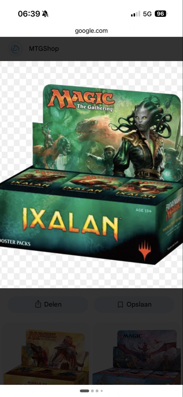 Magic: The Gathering Ixalan Boosterbox, Ophalen of Verzenden, Nieuw, Boosterbox