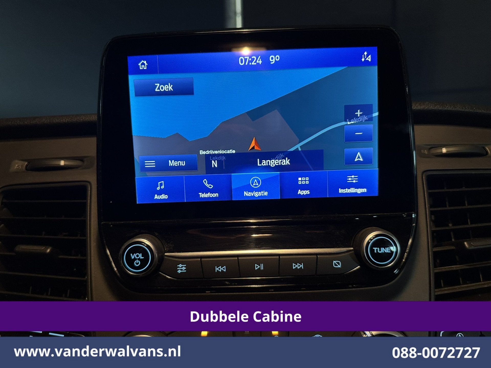 Ford Transit Custom 2.0 TDCI 130pk L2H1 Dubbele Cabine Euro6, Auto's, Bestelauto's, Voorwielaandrijving, 2800 kg, Wit, Bedrijf