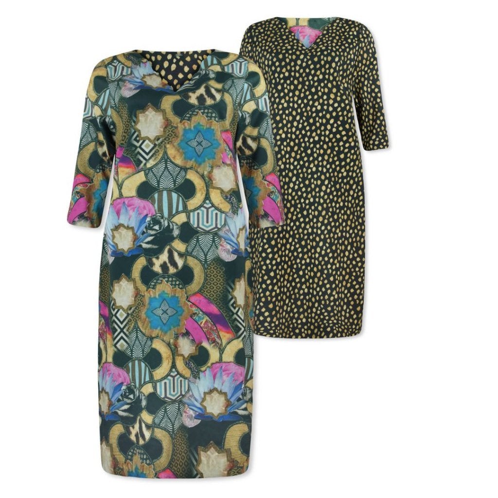 Jurk Lizzy & Coco, nieuw, Kleding | Dames, Ophalen, Meerkleurig, Maat 46/48 (XL) of groter, Nieuw