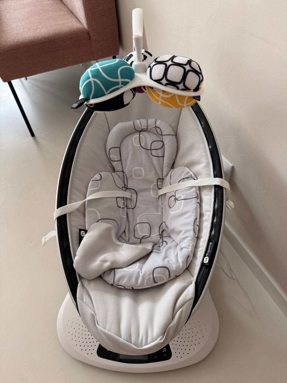 4moms MamaRoo 4.0 Wipstoel met Newborninlay, Wipstoel, Ophalen, Overige merken, Verstelbaar