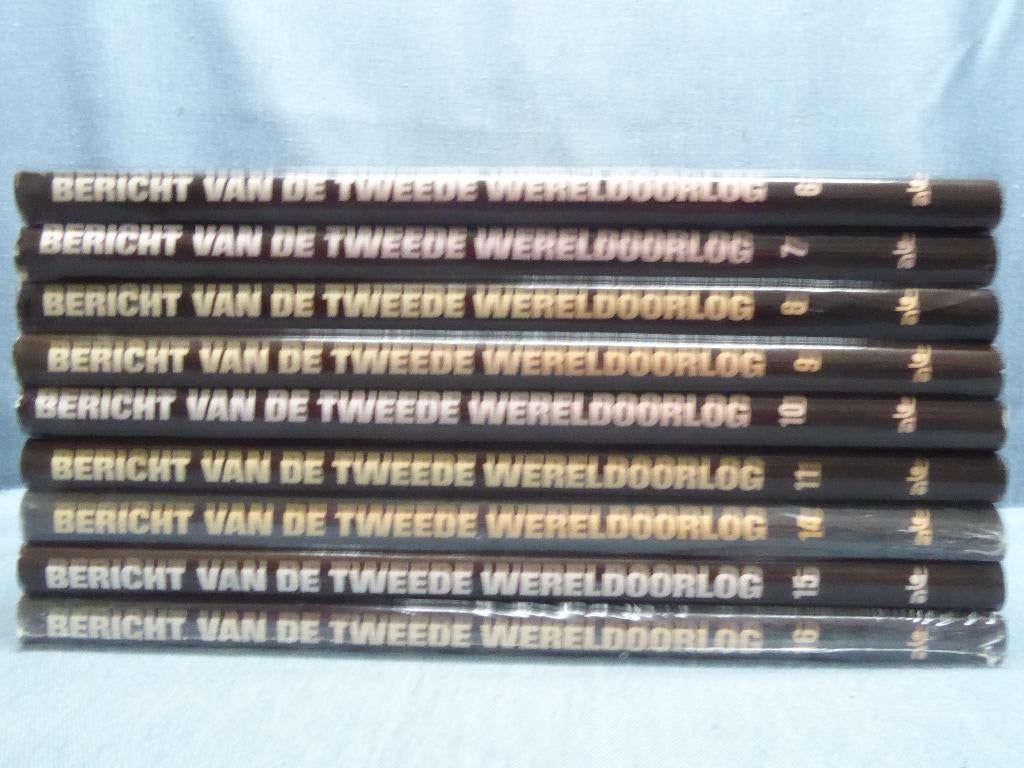Bericht van de TWEEDE WERELDOORLOG | 9 delen, Boeken, Ophalen of Verzenden, Tweede Wereldoorlog, Zo goed als nieuw, Overige onderwerpen