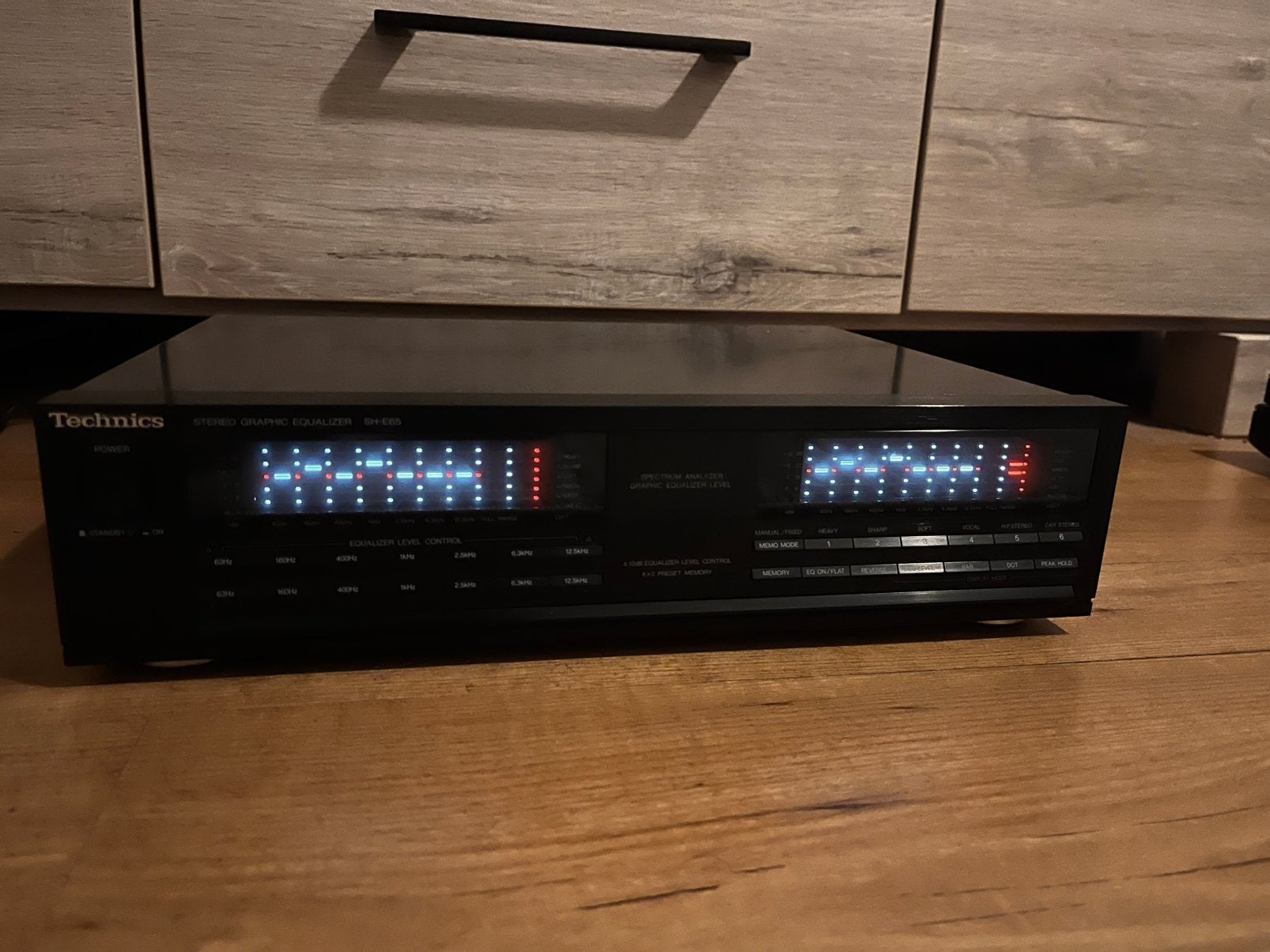 Technics SH-E65 Graphic Equalizer, Audio, Tv en Foto, Ophalen of Verzenden, Zo goed als nieuw, Overige merken