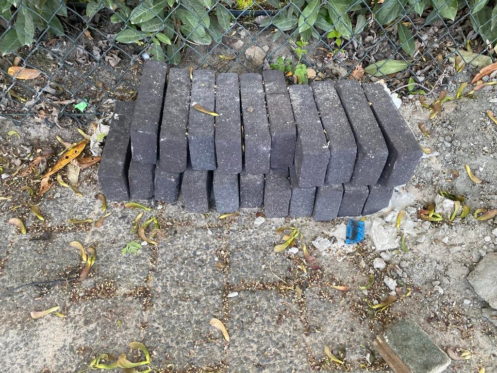 Donkere bakstenen, Doe-het-zelf en Verbouw, Metselstenen, Ophalen, Gebruikt, Bakstenen