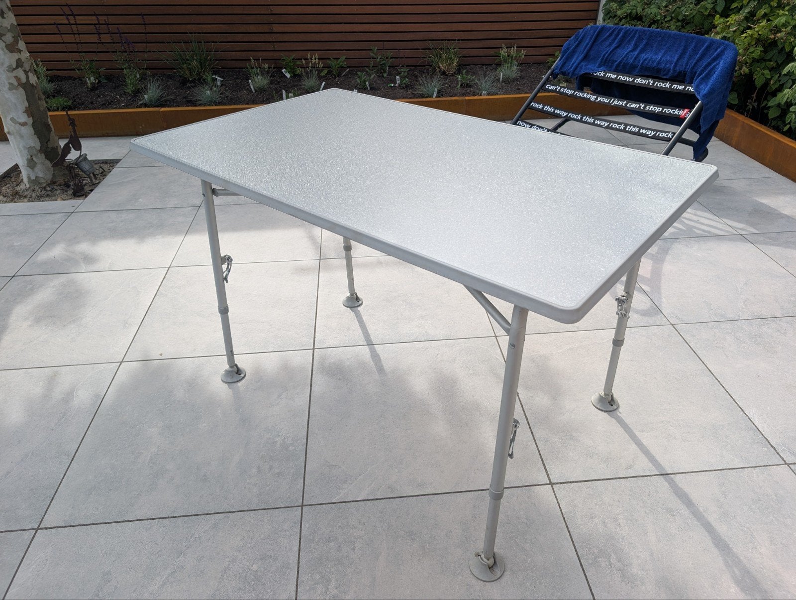 Campingtafel 115x70 cm, Ophalen, Campingtafel