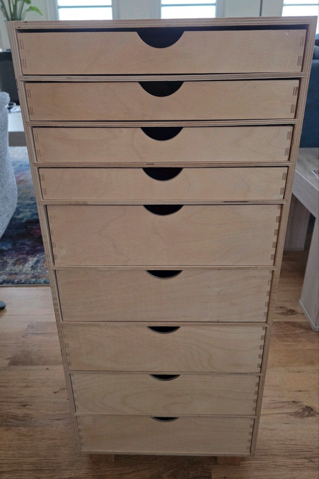 Vintage Ikea Moppe lade/archief kastje, Ophalen, Ikea serie Moppe, Gebruikt, 5 laden of meer